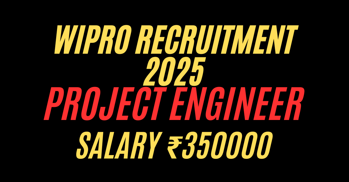 Wipro Recruitment 2025